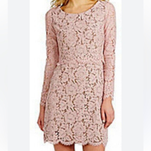 Vera Wang Pink Lace Formal & Fun Dress - Picture 2 of 9